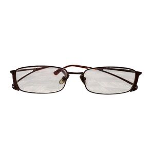 Versace Dark Brown Metal Glasses Frames 1091